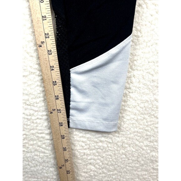 PINK Victoria's Secret Women Activewear Pants Medium Black Yoga Joggers Logo - Picture 6 of 10